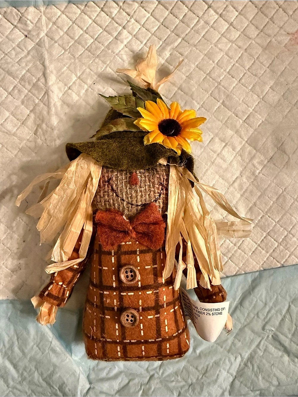 Harvest Scarecrow Decor Figure